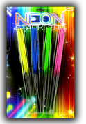 Pack Of 20 Klasek – 11” Inch Assorted Neon Colour Coated Sparklers