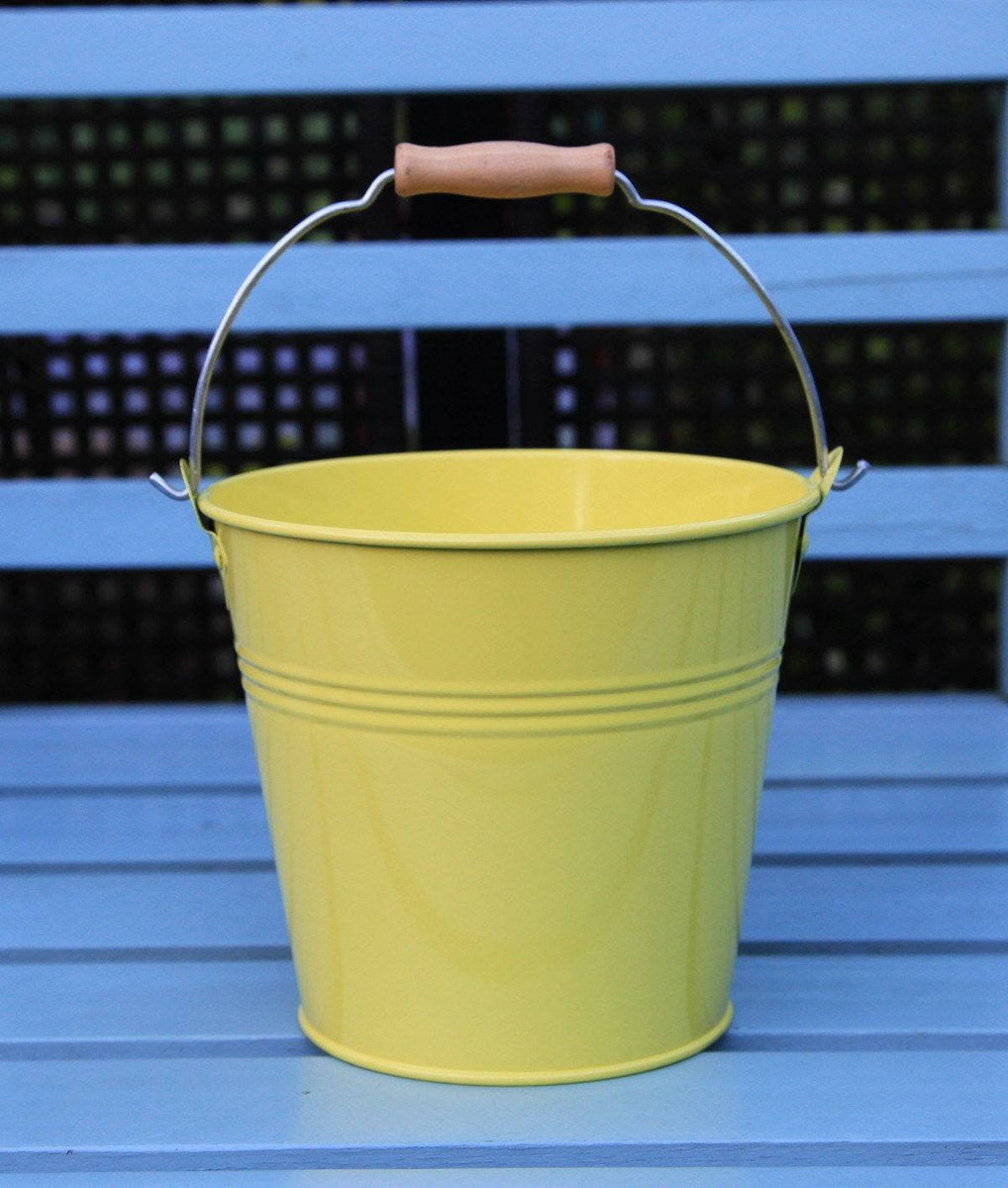 Set Of 1 - Wedding Sparkler Bucket 16 cm (Yellow) – Wedding-Sparklers.co.uk