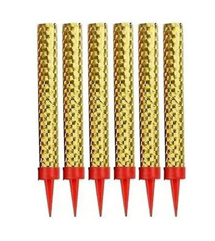 Gold Ice Fountains In a Bumper Pack 12cm Indoor Use (PACK OF 36)