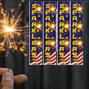 Bulk Buy 25cm Gold Effect (25cm) Sparklers (PACK OF 100)