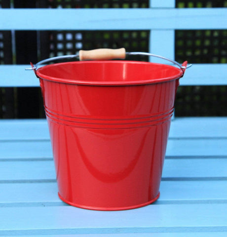 Set Of 1 - Wedding Sparkler Bucket 16 cm (Red)