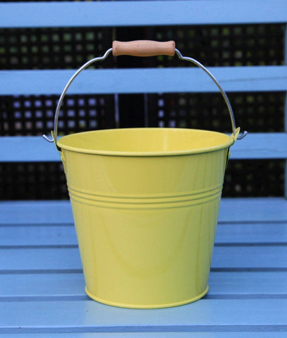 Set Of 1 - Wedding Sparkler Bucket 16 cm (Yellow)
