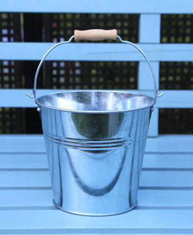 Set Of 1 - Wedding Sparkler Bucket 16 cm (Zinc)