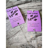 Sparkler Tags - Personalised Wedding Sparkler Labels With Free Massive Sparklers