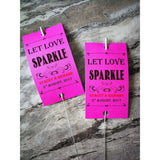 Sparkler Tags - Rustic Kraft Paper Sparkler Tags With Free Giant Sparklers