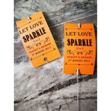 Sparkler Tags - Rustic Kraft Paper Sparkler Tags With Free Giant Sparklers