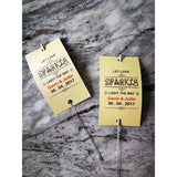 Sparkler Tags - Vintage Wedding Shabby Chic Custom-Made Sparkler Tags With Free Sparklers