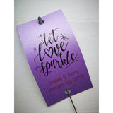 Sparkler Tags - Wedding Sparkler Gift Tags With FREE Gold Effect Sparklers