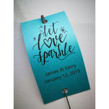 Sparkler Tags - Wedding Sparkler Gift Tags With FREE Gold Effect Sparklers