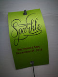 Sparkler Tags - Sparkler Send-off Tags With FREE Amazing Sparklers