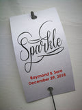 Sparkler Tags - Sparkler Send-off Tags With FREE Amazing Sparklers