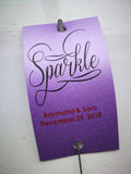 Sparkler Tags - Sparkler Send-off Tags With FREE Amazing Sparklers