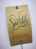 Sparkler Tags - Sparkler Send-off Tags With FREE Amazing Sparklers