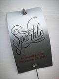 Sparkler Tags - Sparkler Send-off Tags With FREE Amazing Sparklers