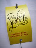 Sparkler Tags - Sparkler Send-off Tags With FREE Amazing Sparklers