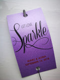 Sparkler Tags - Custom Made Tags With FREE Large Sparklers