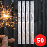 Bulk Buy 45cm Gold Effect (45cm) Sparklers Gold Coated (PACK OF 50)